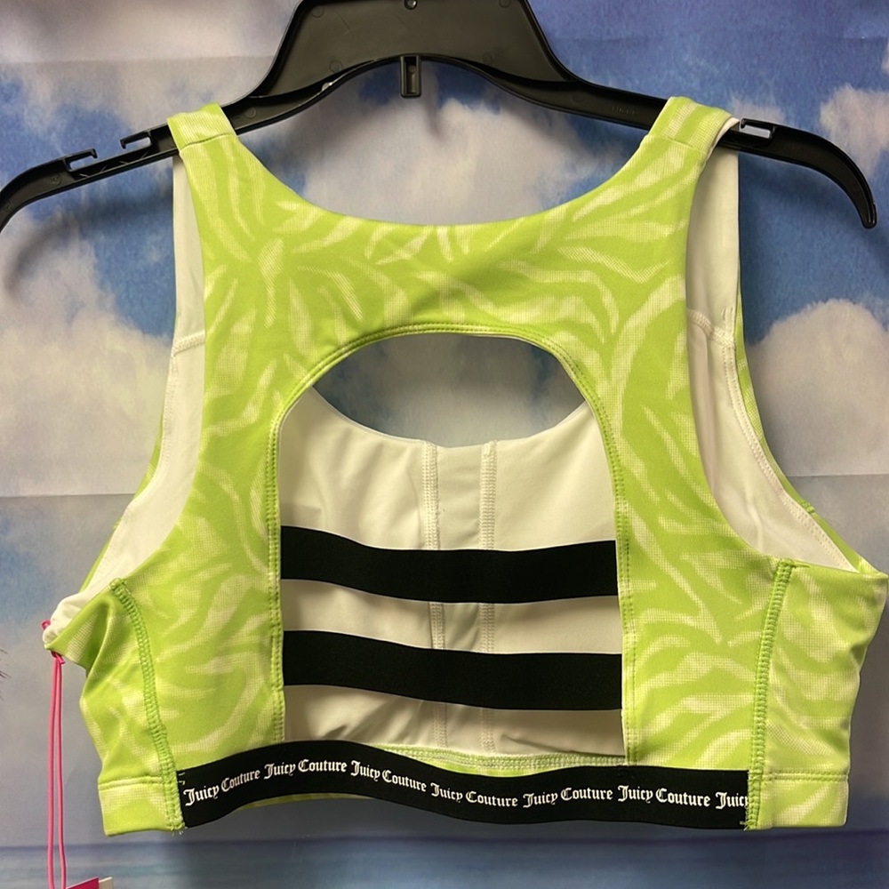 Brand new with tags Woman’s Juicy Couture Sport - Z-pop bra. Size is Large. - Picture 7 of 14